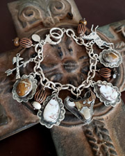 Arizona Wildhorse Stamped Sterling Silver Post Earrings | Arizona