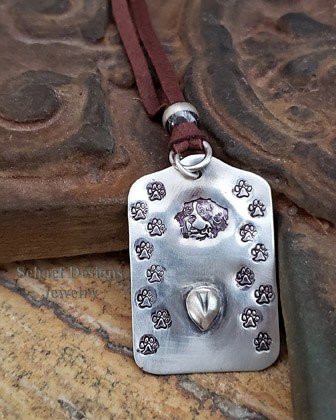 Schaef Designs bernese mountain dog tag necklace | Arizona 