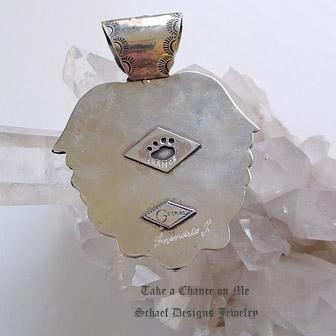 Pet Portrait Southwestern Pendant | Take a Chance on Me | Pet Lover's Jewelry | Schaef Designs Jewelry | San Diego CA