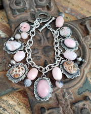 Schaef Designs pink charm bracelet | Arizona