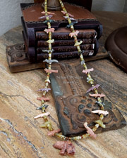 Small Fetish & Serpentine Necklace | Arizona
