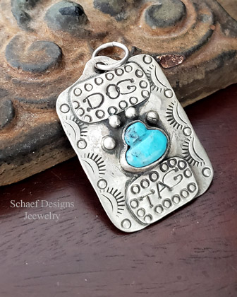 Schaef Designs I Heart Dogs Pendant| Arizona 