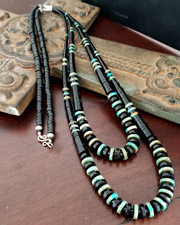 Schaef Designs Morrisonite & Stamped Sterling Silver Southwestern  | Arizona