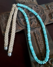 Schaef Designs turquoise multi strand tab necklace | Arizona 