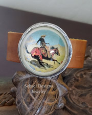 Carnelian Turquoise & Sterling Silver Butterfly Pendant | Arizona