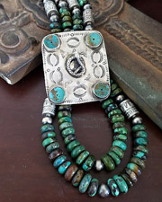 Schaef Designs Morrisonite & Stamped Sterling Silver Southwestern  | Arizona