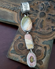 Schaef Designs turquoise multi strand tab necklace | Arizona 