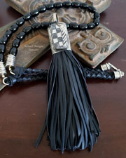 Schaef Designs Indian Chief Bridle Rosette Turquoise Pendant | Arizona