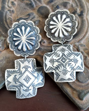 Vincent Platero Thunderbird Sterling Silver cuff bracelet | Arizona