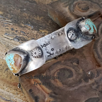 Schaef Designs Buffalo Nickel Fred Harvey style Route 66 Tag pendant | Arizona 