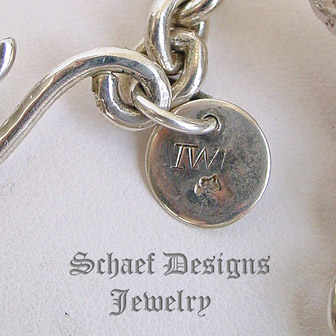 Susan Cummings for IWLF endangered species animal sterling silver charm necklace | Schaef Designs | New Mexico 
