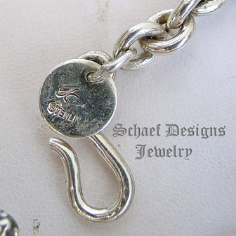 Susan Cummings for IWLF endangered species animal sterling silver charm necklace | Schaef Designs | New Mexico 